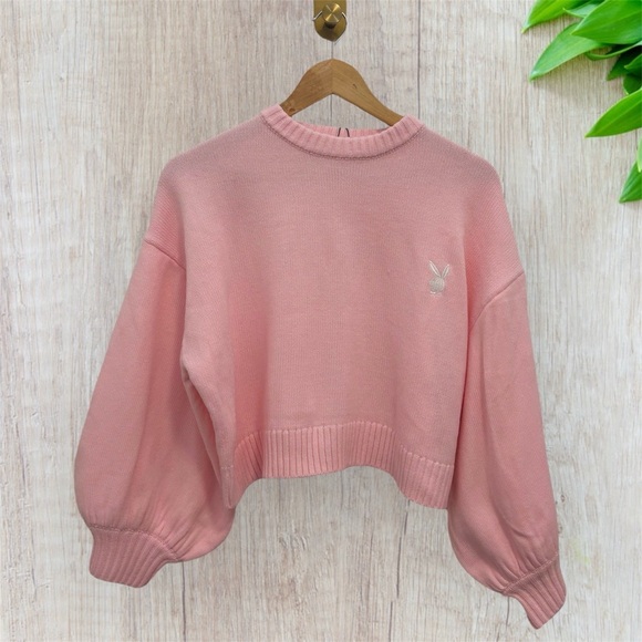 Playboy x misguided knit crewneck - Picture 2 of 5